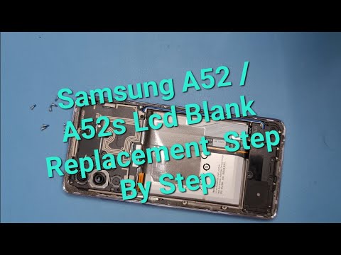 Samsung A52 5g / A52S Black Out Screen Fix - Step By Step Full Disassembly and Reassembly