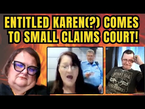 Entitled Karen(?) Brings Her Baggage Into Small Claims Court & Judge Webster Ain't Buyin It !!