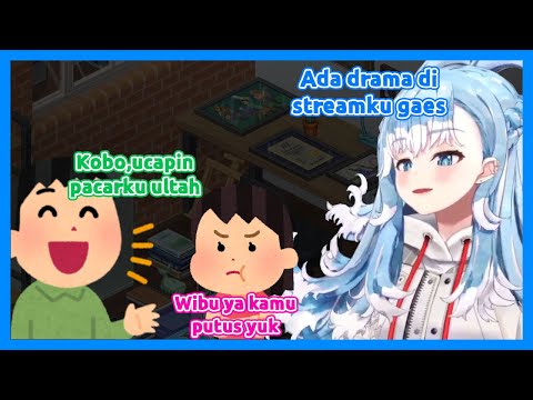 Pertikaian dalam stream anime biru !!  [ Kobo kanaeru ]