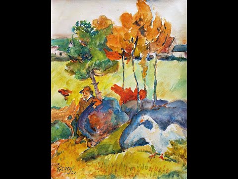 Masters Study Class with Rob Sherril: boy with goose paul gauguin