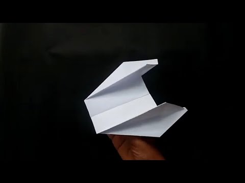 Paper Airplane - How to make a paper plane that comeback | Origami plane