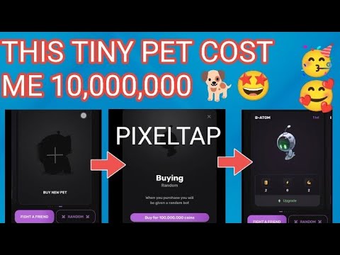 pixel tap new pet for 100,000,000 || pixel tap daily combo today june 25