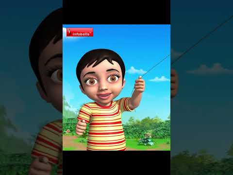 Annanu Madida Galipata - Kite Song | Kannada Rhymes & Kids Cartoons | Infobells