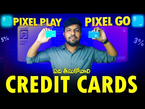 HDFC Pixel Play vs Pixel Go Credit Card Review In Telugu | Pixel Play And Pixel Go Card Benifits