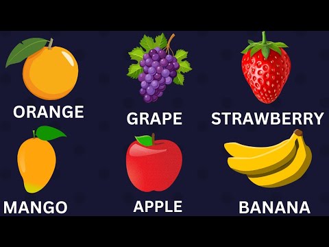 Fruits Name In English | Kids Educational video| Benefits of fruits|#kidsvideo #education #trending