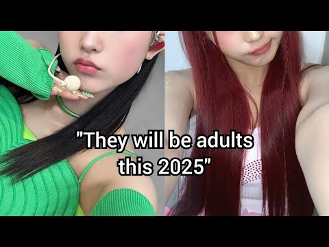 Female Idols Who Become Adults This 2025 #Kpop