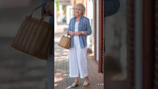 Elegant Over 60 Style Inspiration #styleover50 #styleover60 #fashion