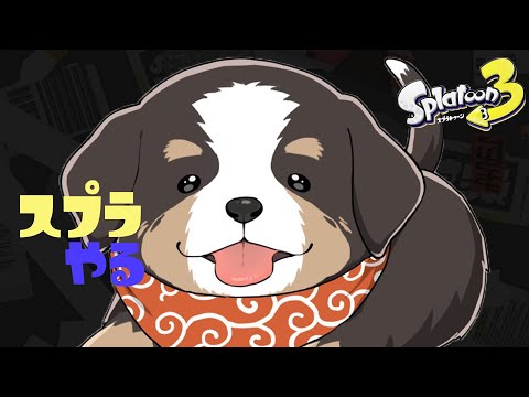 スプラやるー！新ブキ触るー！