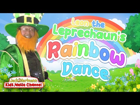 Leon the Leprechaun's RAINBOW DANCE! | Colors Song for Kids | Jack Hartmann