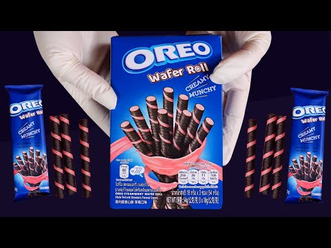 ASMR -Oreo Wafer Roll to SandWich