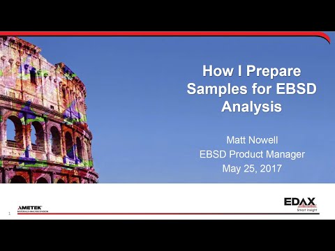 Learn How I Prepare Samples for EBSD Analysis