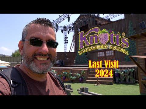 Last Visit to Knott's Berry Farm's Boysenberry Festival 2024