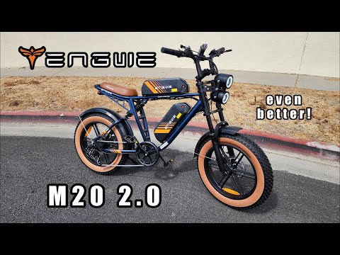 BARELY STREET LEGAL!! ENGWE M20 2.0 Moped Style E-Bike 🚲