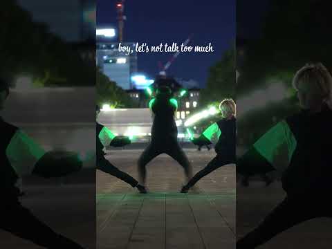 【Ed Sheeran】shape of you light dance performance✨ 【はる チャンゴ まお】 #shorts