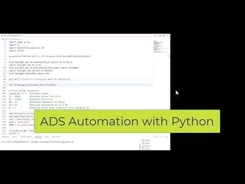 Teaser: Python Integration with ADS (Episode-2)