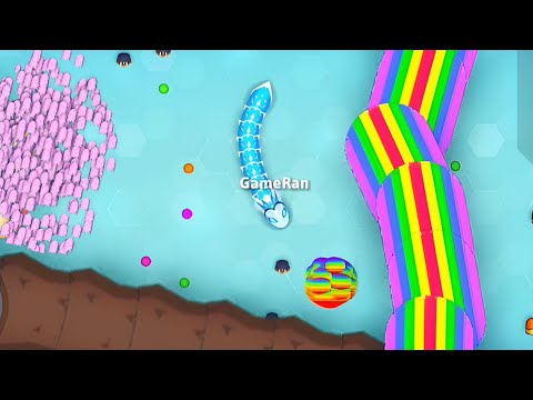 Snake io🐍 Cute Epic Skin Snake.io Gameplay 🐍 Most Delicious Snake io Map