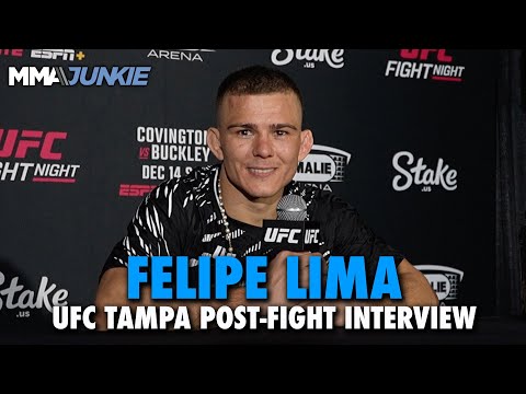 Felipe Lima Discusses Miles Johns Win, Merab Dvalishvili vs. Umar Nurmagomedov, More | UFC Tampa