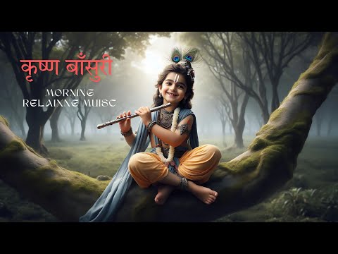 Krishna Flute Music || (बाँसुरी) Deep Relaxing Music , Meditation Music, Study, Calming Music