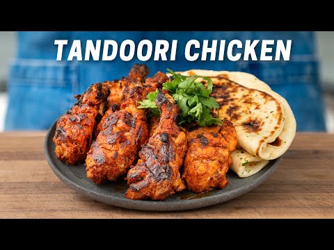 Takeout Tandoori Chicken w. Fast Garlic Naan