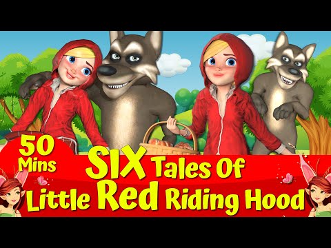 🔴Little Red Riding Hood & The Big Bad Wolf 🔴🐺I Six Tales I Animated Fairytales🌟