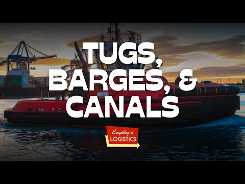 Underrated Modes of Shipping: Tugs, Barges, & Canals