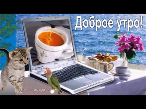 Доброе утро!  Пусть утро будет нежным !  А день счастливым и прекрасным!  Музыкальная  открытка!