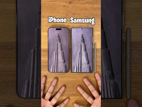 iPhone vs Samsung - Impossible 🤯