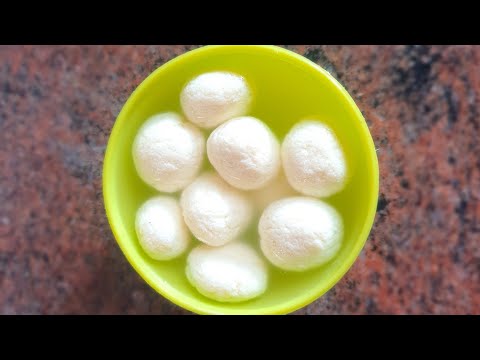 Rasagulla / Mini rasagulla / Easy Milk sweet #rasagulla