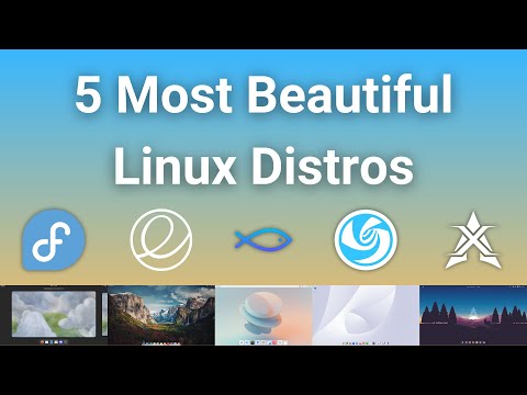 Beauty in Open Source: The 5 Most STUNNING Linux Distros!