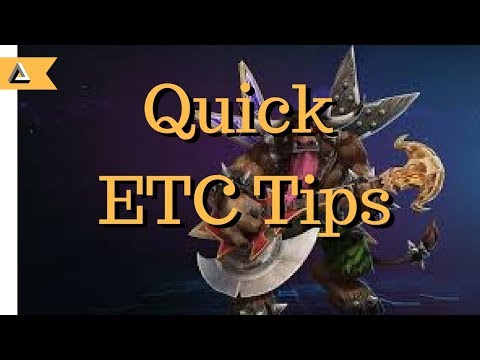 2-3 ETC Tips for New players