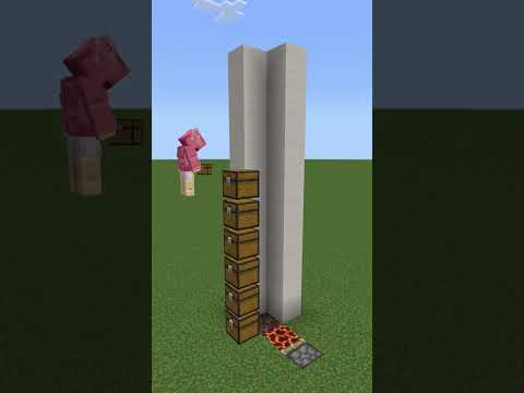 How to make an elevator【Minecraft】