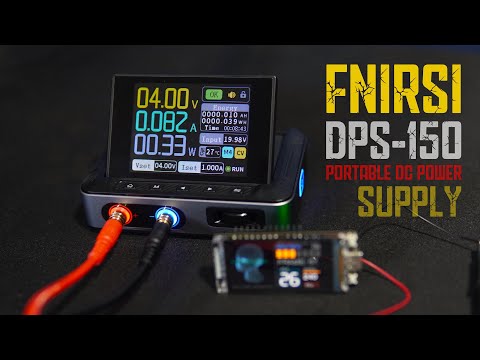 ESP32 Power Options Tested: USB, Battery, 5V, and 3.3V using FNIRSI DPS-150