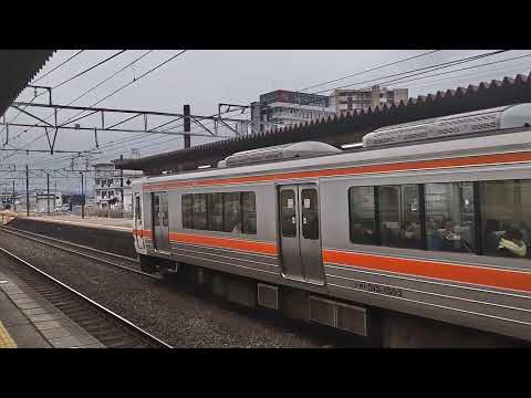 313系J152+J153編成岡崎到着