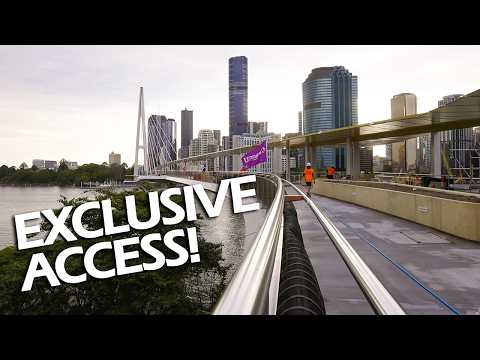 EXCLUSIVE! Insider access to Brisbane's next big thing: Kangaroo Point Bridge.