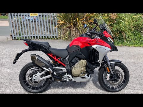 2023 DUCATI MULTISTRADA V4 RALLY FULL, 1558 MILES - WALKAROUND - COMPLETELY MOTORBIKES