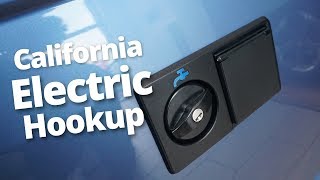 How to use the 240v Electric Hookup | VW California Ocean