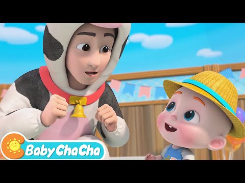 Old MacDonald Had a Farm | Animal Sounds Song + More Baby ChaCha Nursery Rhymes & Farm Animal Songs