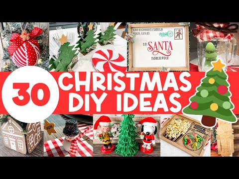 🎄Easy DIY CHRISTMAS DECOR on a BUDGET!  Affordable DOLLAR TREE DIYS that will make your home MAGICAL