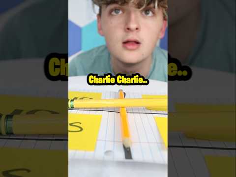 I Tried The Charlie Charlie Paranormal Experiment 3