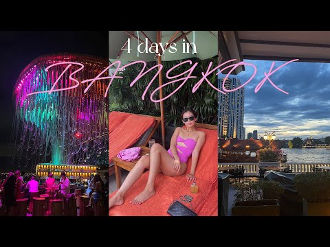 BANGKOK TRAVEL VLOG | 4 days exploring Bangkok, best places to eat, & Zara summer haul/outfits