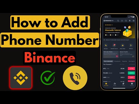 How to Add Phone Number in Binance Account