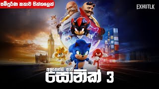 අලුත්ම සොනික් මූවි එක | Sonic vs Shadow | Sonic Full Movie Sinhala Recapped | Film Review Sinhala