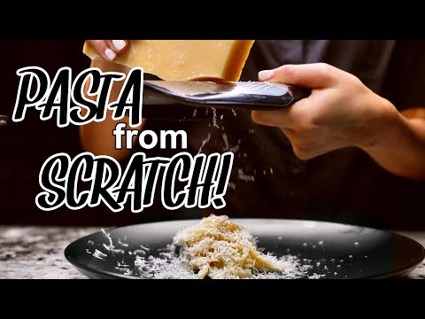 How to Make Pasta from Scratch (easy!)