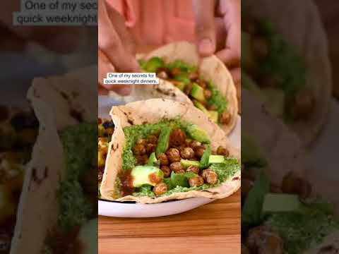 20-Minute Chickpea Tacos