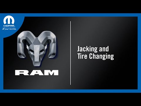 Jacking and Tire Changing | How To | 2025 Ram ProMaster