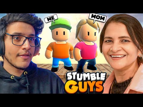 Stumble Guys with Mummy was Super Funny