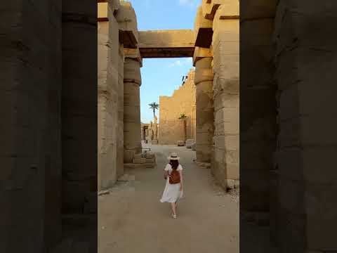 Walking through Egypt 🐪 #travelvlog #travel