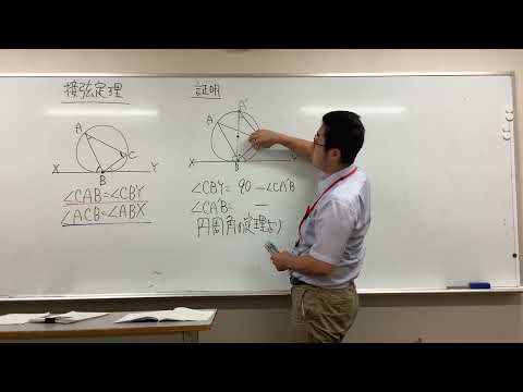 接弦定理〜公式紹介と基本問題〜