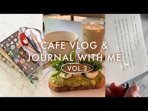 February Recap // Cafe Vlog & Journal with me vol. 3