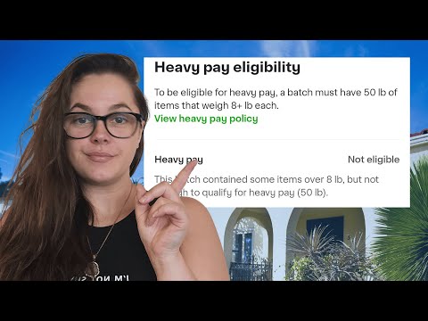 How Does Instacart Calculate Heavy Pay?